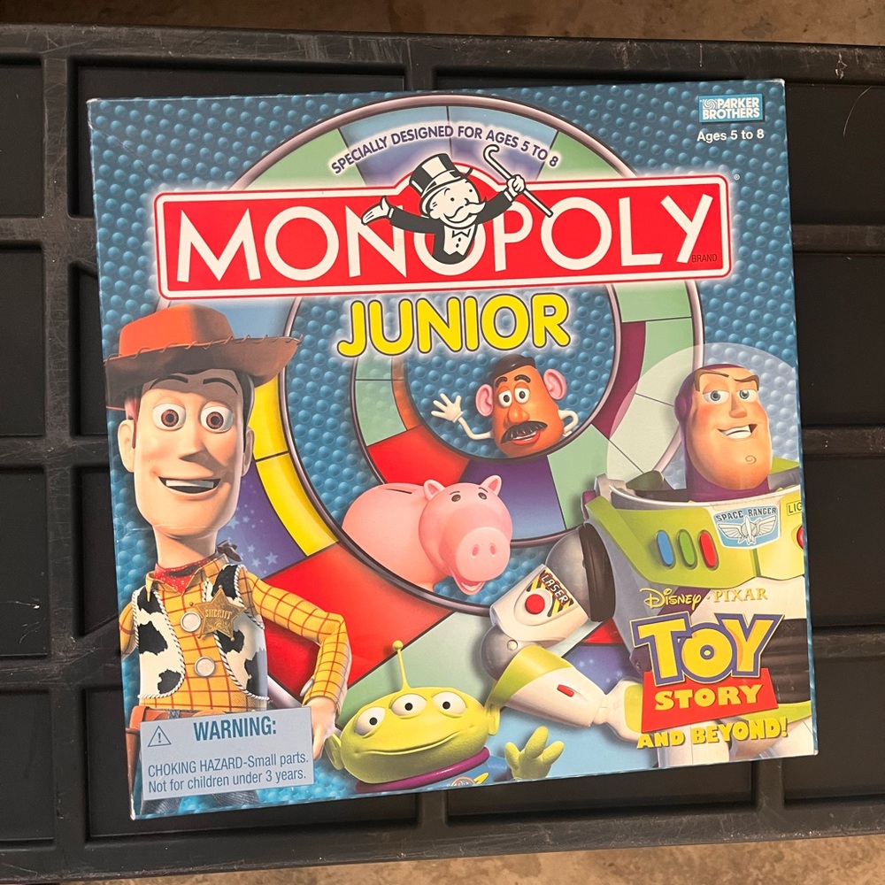 Hasbro Monopoly Junior Toy Story Edition Board Game